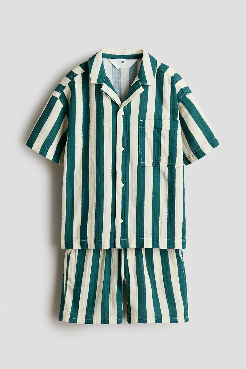 2-Piece Cotton Muslin Set