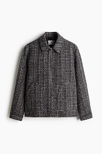 Regular Fit Tweed overshirt