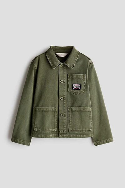 Cotton Twill Overshirt