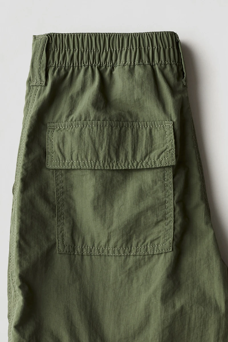Wide-leg Cargo Pants