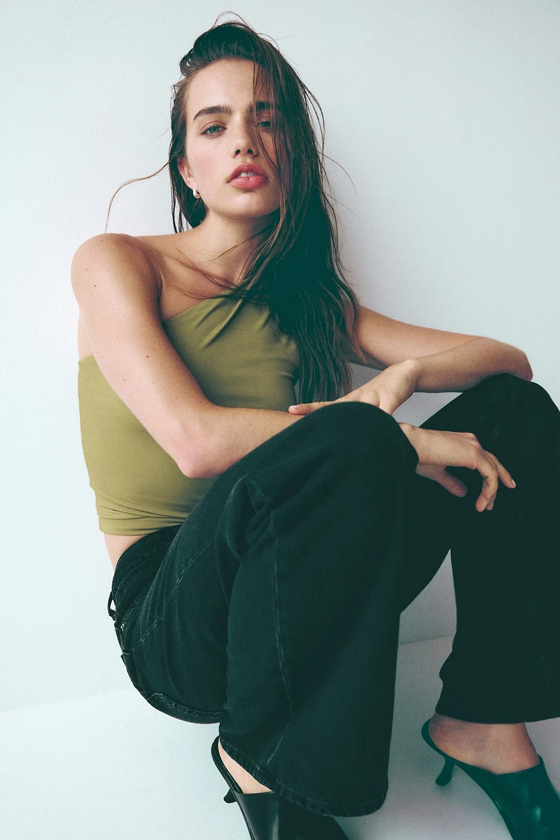 Bleecker High Rise Wide Leg Jeans