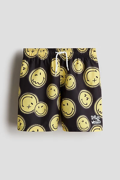 Short de bain imprimé