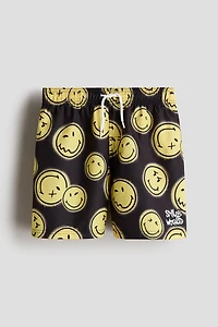 Short de bain imprimé