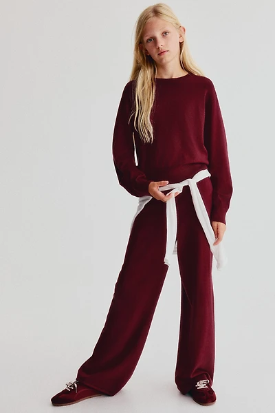 2-Piece Fine-Knit Set