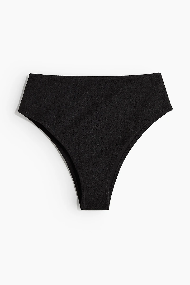 High Waist Cheeky Bikini Bottoms