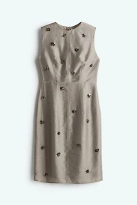 Embellished Pencil Dress