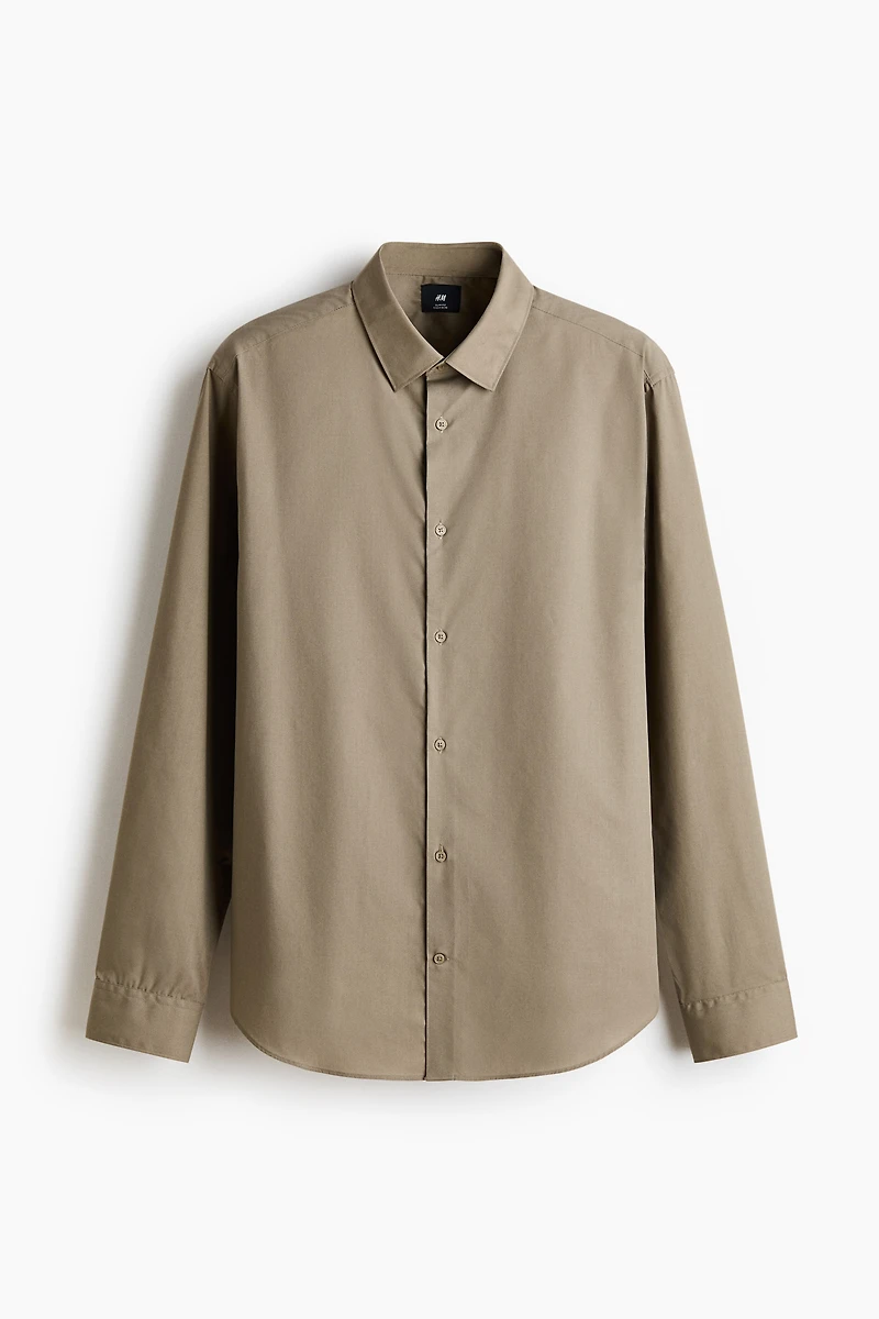 Slim Fit Easy-iron Shirt