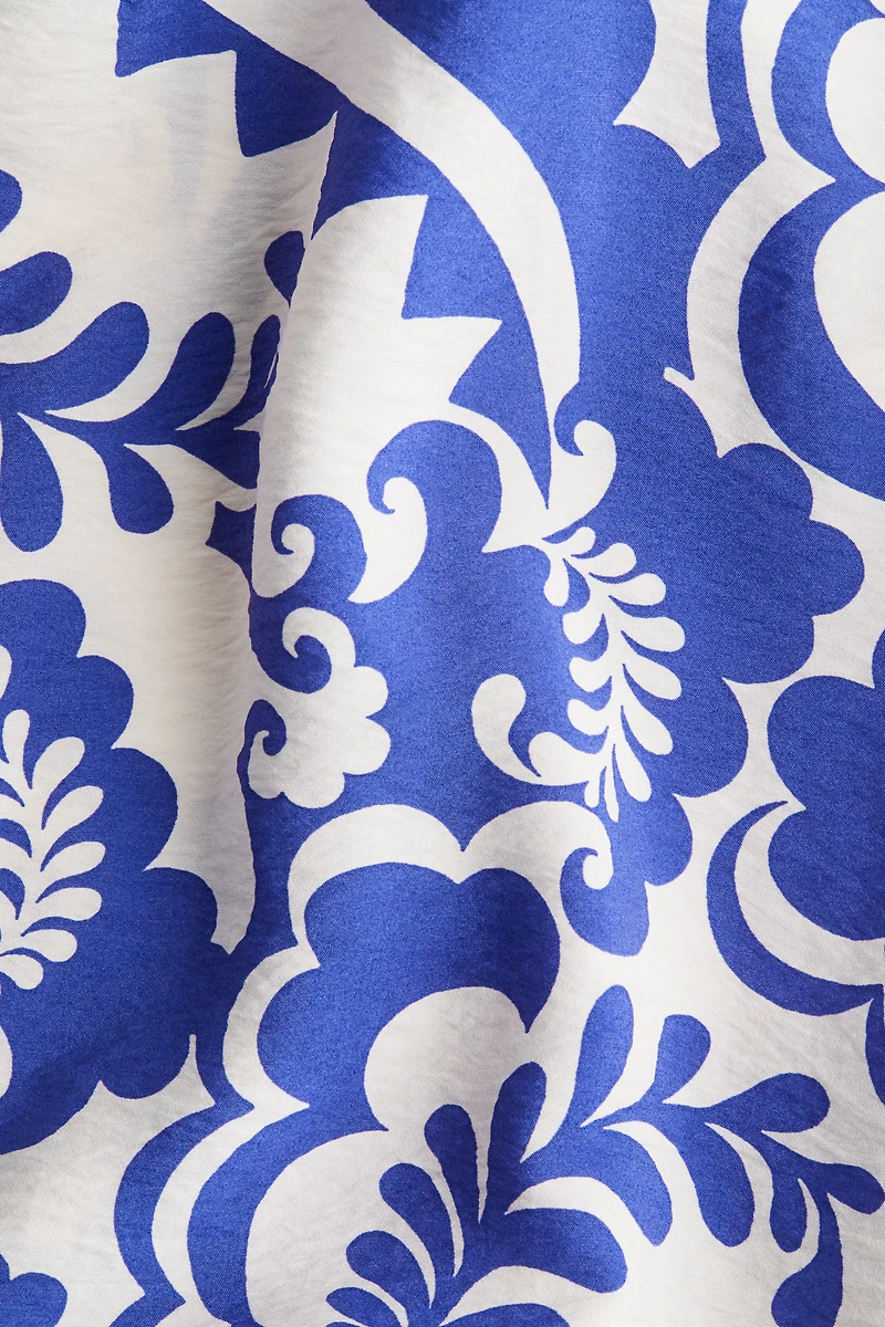 Dress with Flared Skirt