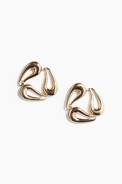 Boucles d'oreilles en forme de gouttes