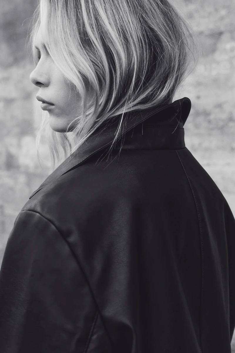 Veste en tissu enduit