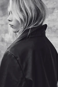 Veste en tissu enduit