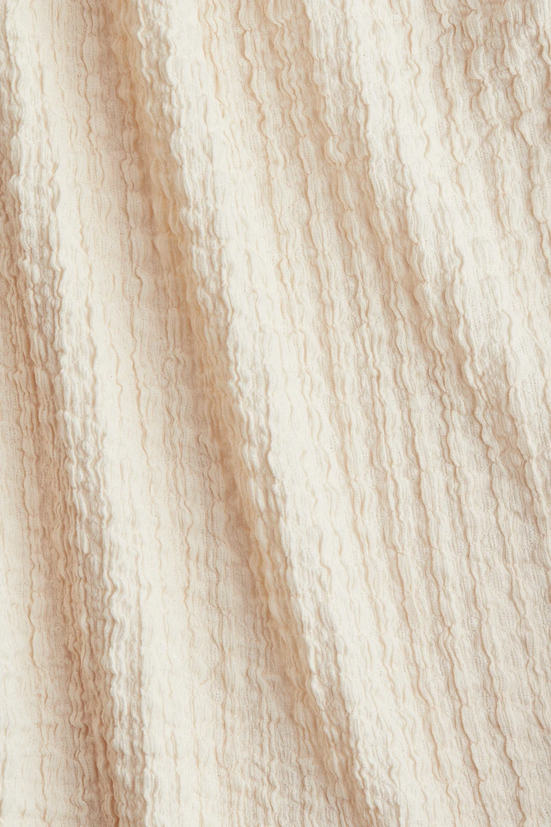 Textured Jersey Midi Dress