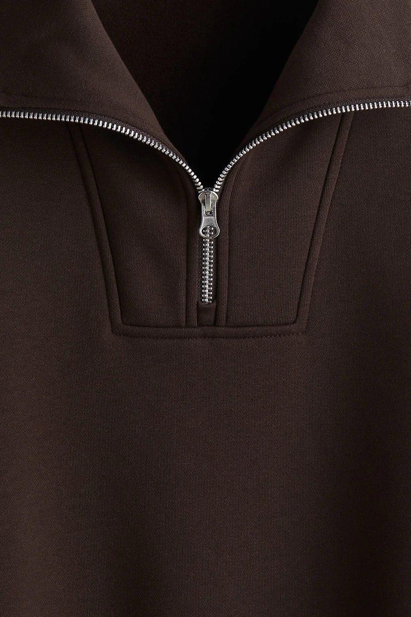 Chandail Coupe Classique avec col à glissière