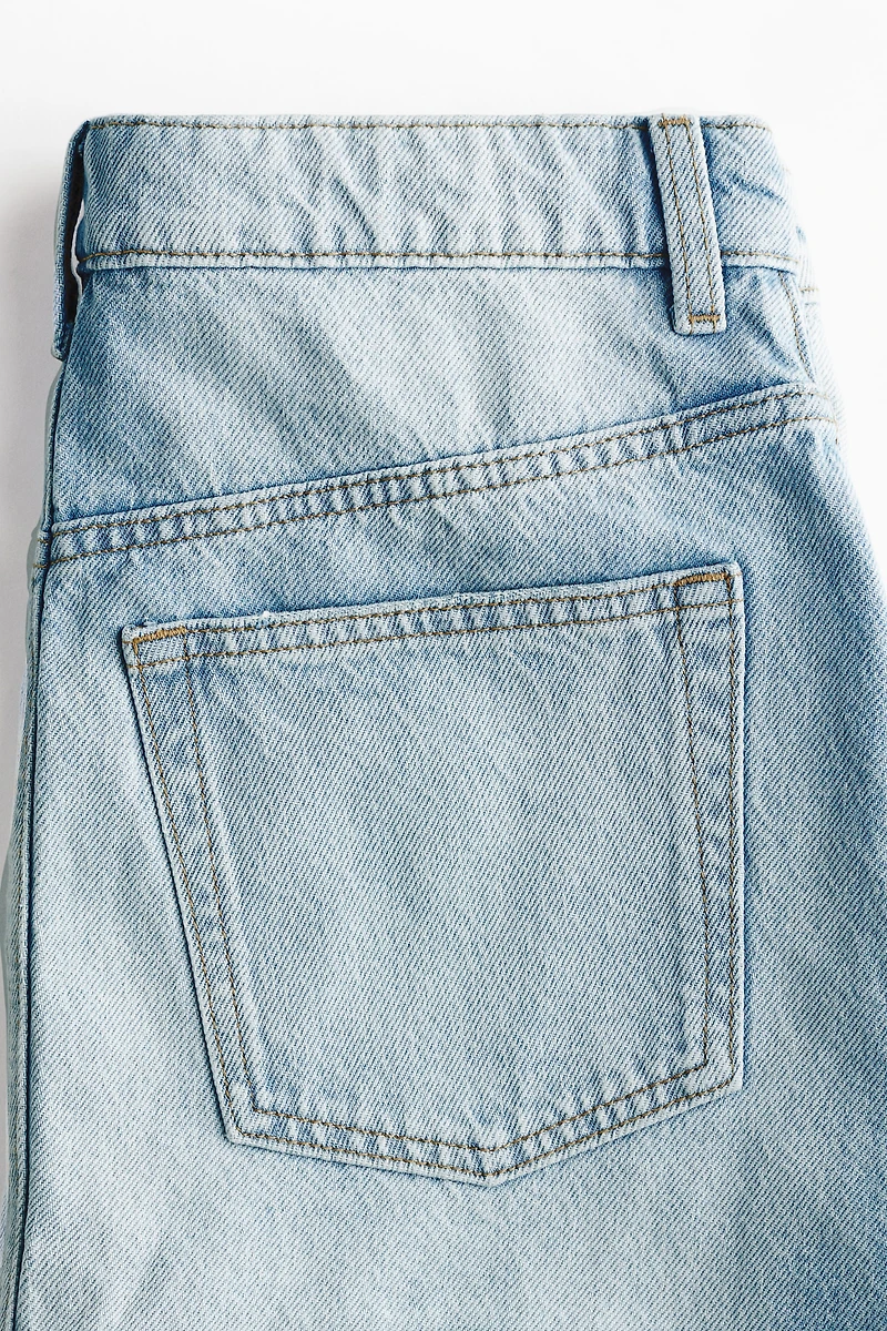 Mini jupe en denim