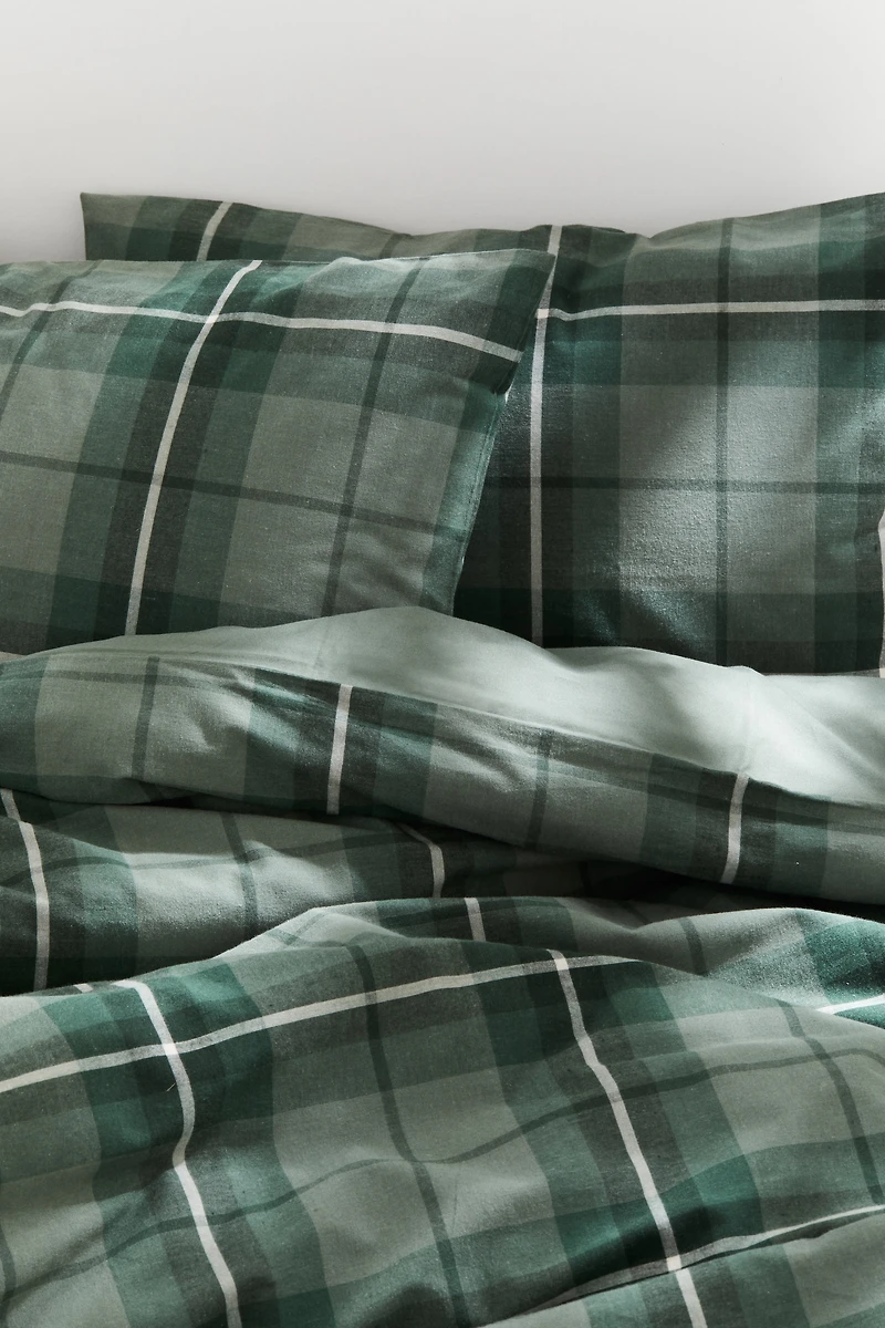 Flannel King/Queen Duvet Cover Set