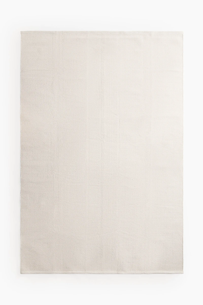 Tapis en coton texturé