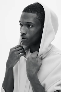 Loose-Fit Hooded Jacket