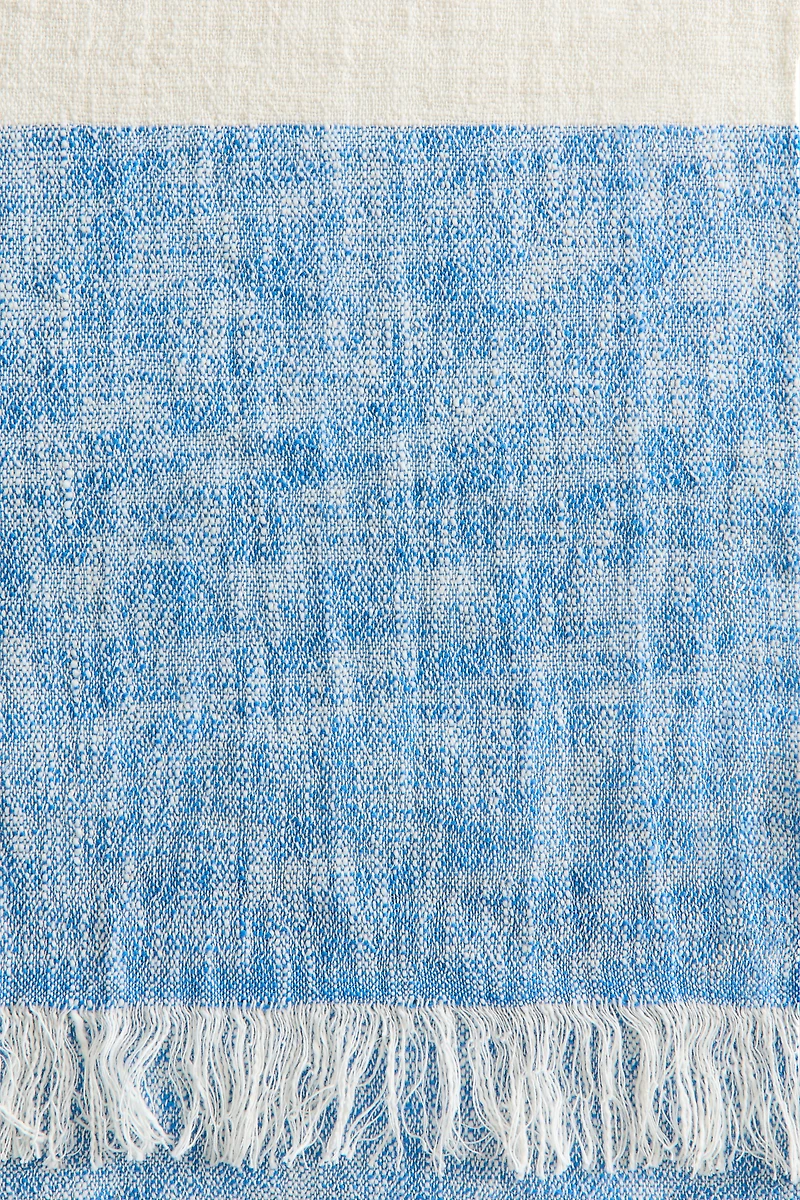 Linen-Blend Throw