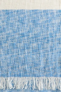 Linen-Blend Throw