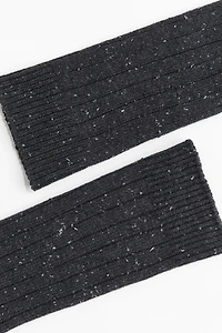 Rib-Knit Socks