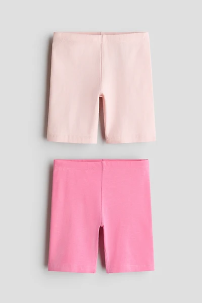 2-Pack Cotton Bike Shorts