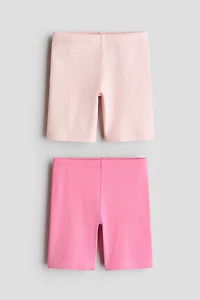 2-Pack Cotton Bike Shorts