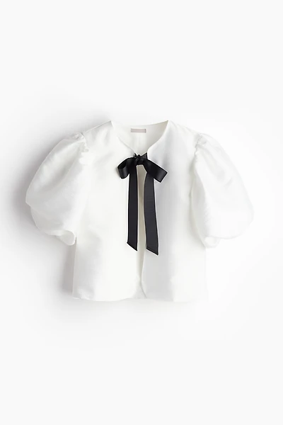 Blouse à manches ballon