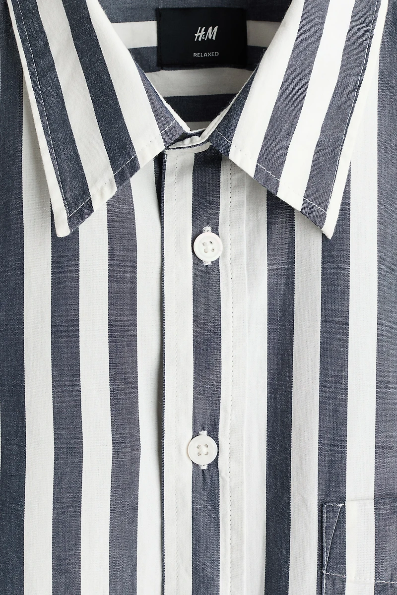 Relaxed-Fit Poplin Shirt