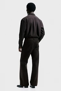 Jean décontracté coupe bottillon