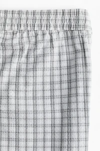Seersucker Drawstring Pants