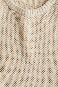 Textured-Knit Sweater