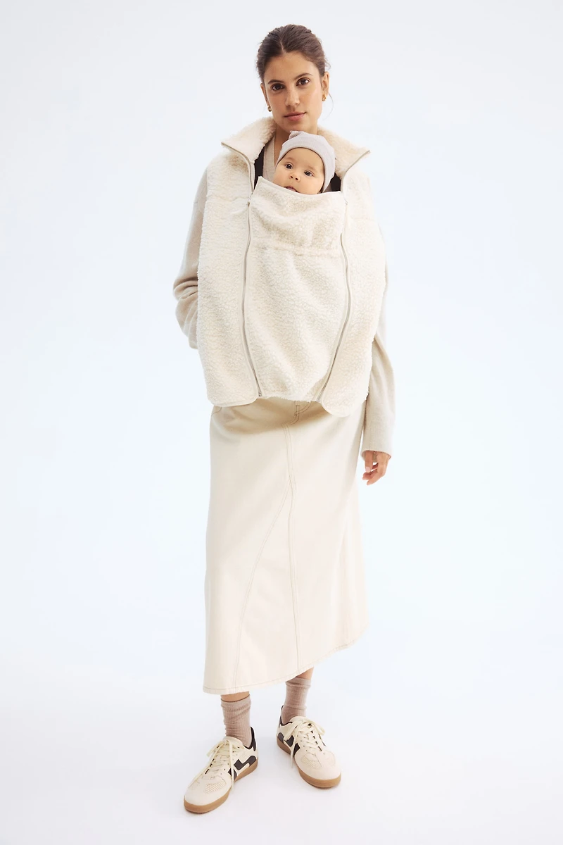 MAMA Before & After Babywearing Teddy Fleece Vest