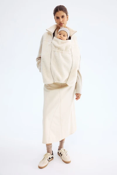 MAMA Before & After Babywearing Teddy Fleece Vest