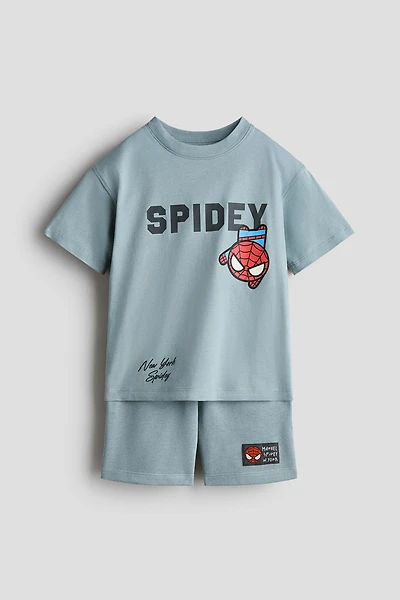 Ensemble 2 pièces imprimé