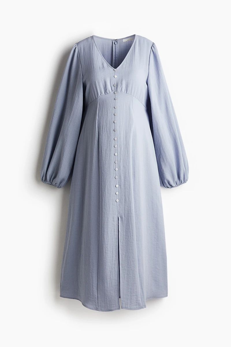 MAMA Button-Front Dress