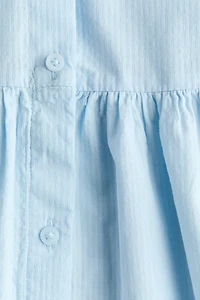 Sleeveless Seersucker Dress