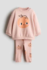 2-Piece Sweatshirt and Leggings Set