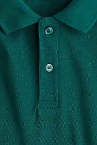 Cotton Pique Polo Shirt