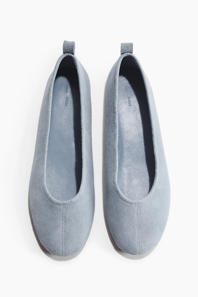 Suede Flats