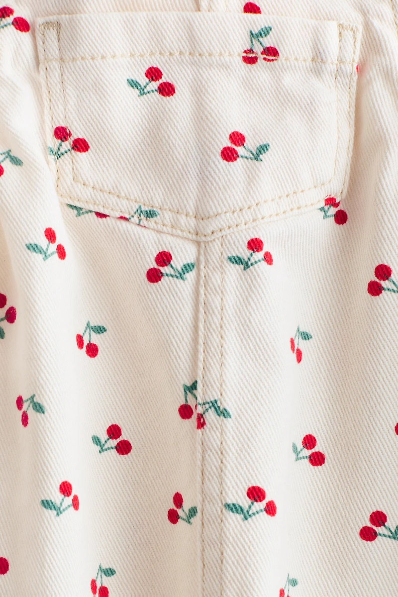 Ensemble 2 pièces robe salopette et haut