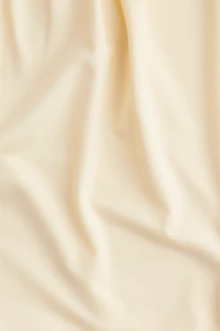 Draped cropped top