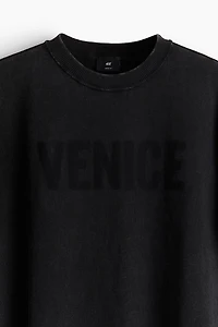 Loose-Fit Printed T-Shirt