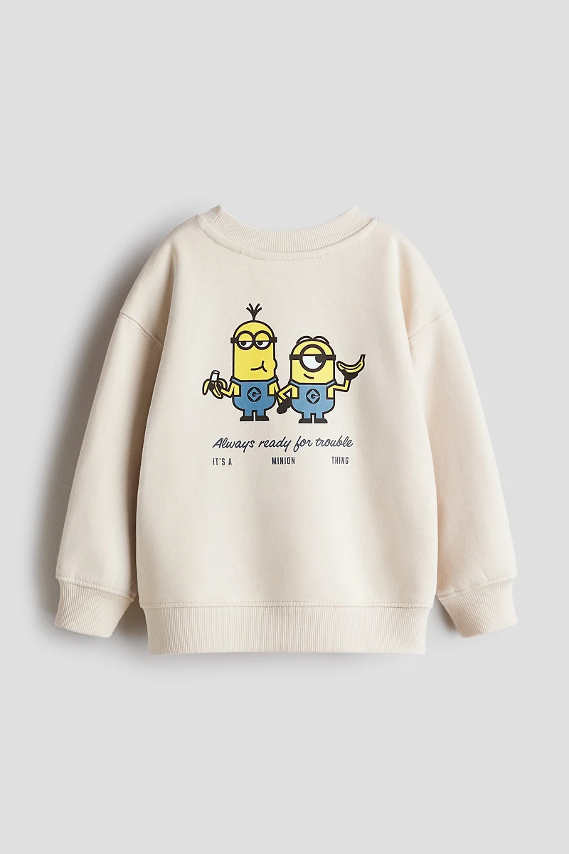 Ensemble 2 pièces en molleton imprimé