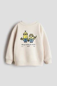 Ensemble 2 pièces en molleton imprimé