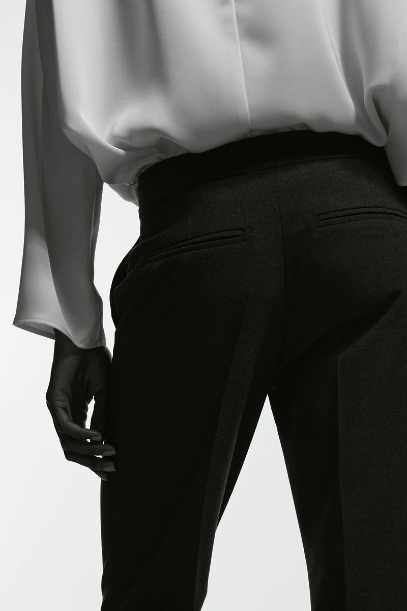 Pantalon habillé évasé