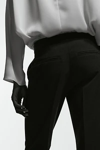 Pantalon habillé évasé