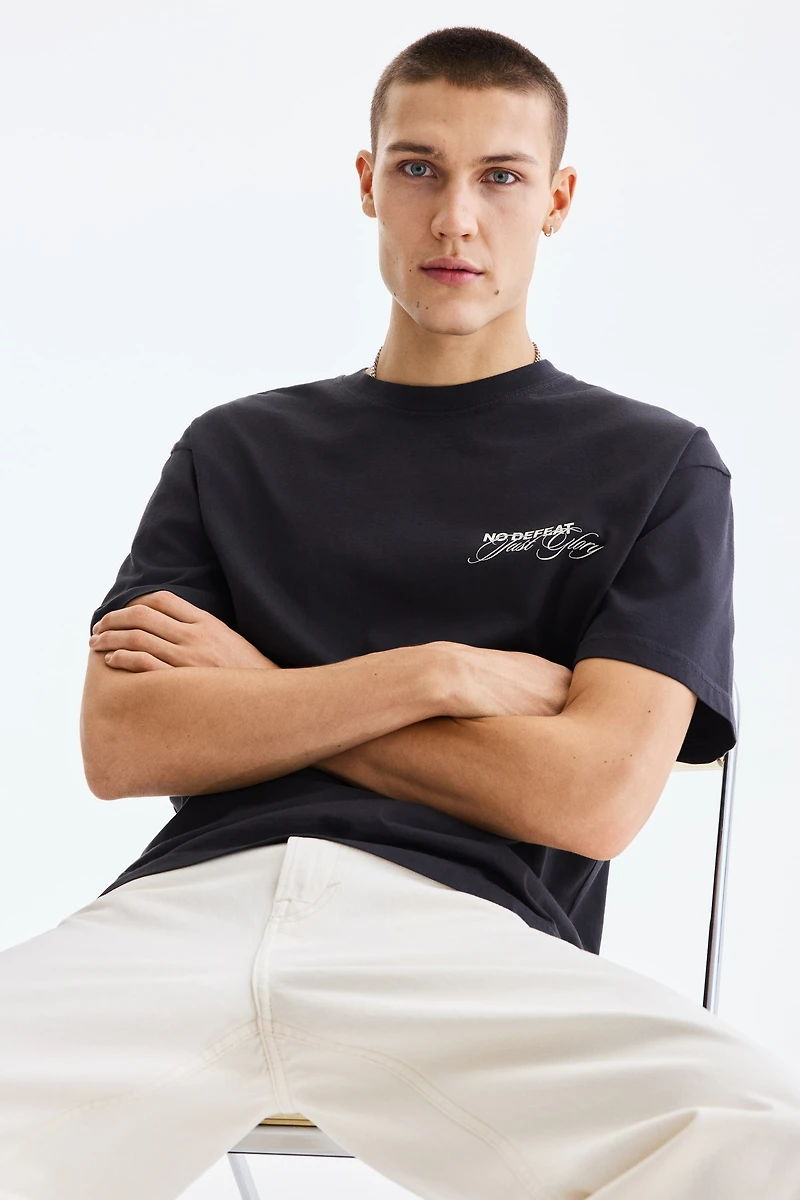 T-shirt imprimé Coupe Flottante