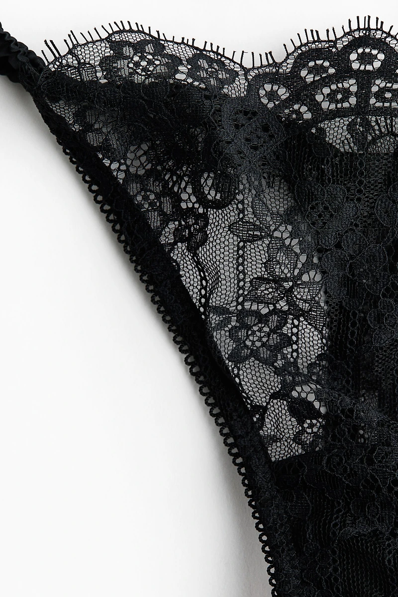 2-Pack Lace Thong Briefs