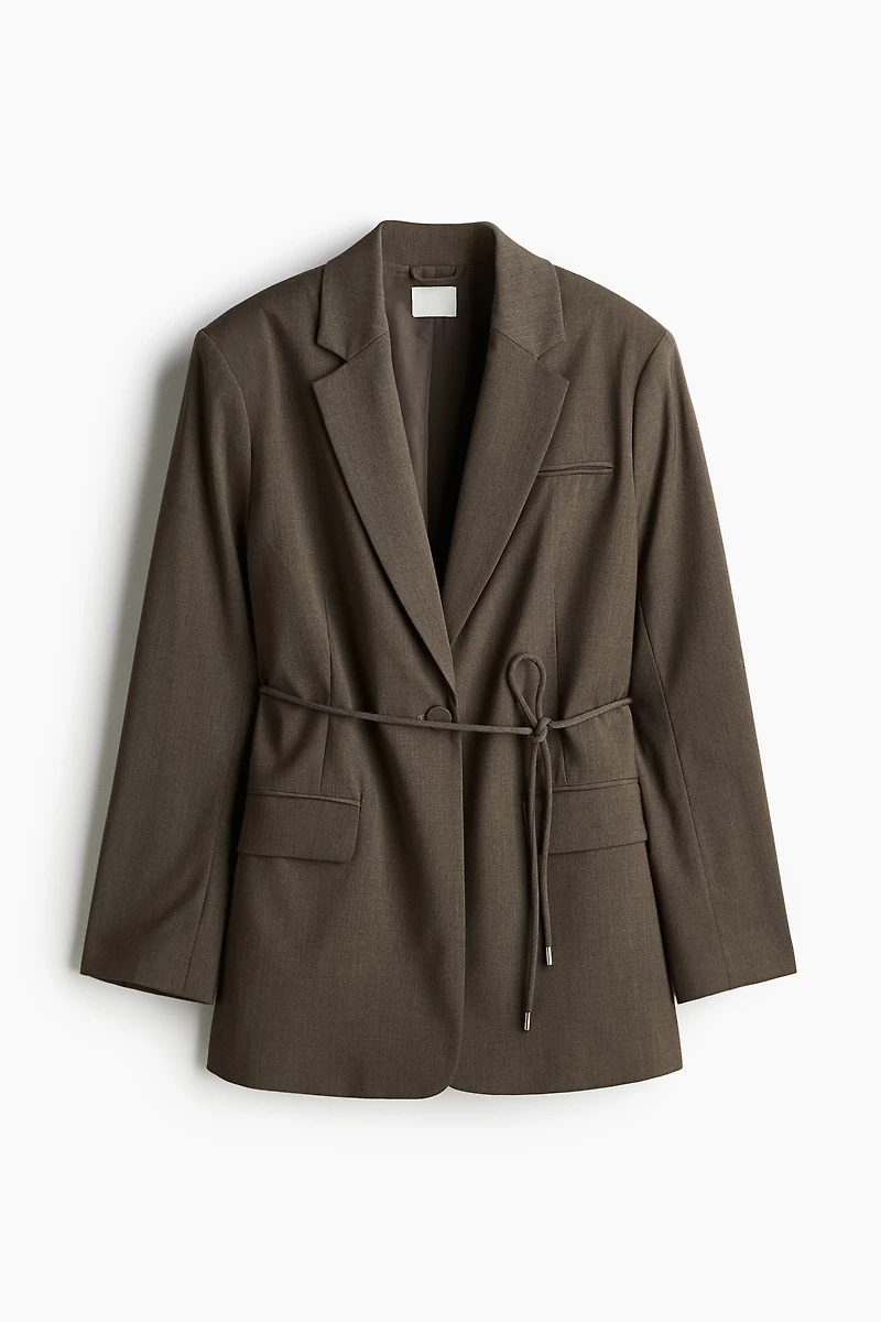 Tie-belt Jacket