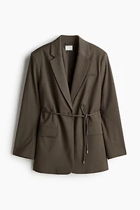 Tie-belt Jacket